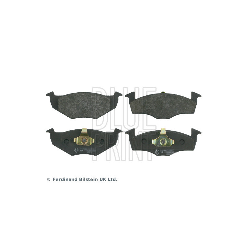 Jeu de quatre plaquettes de frein à disque BLUE PRINT