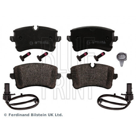 Jeu de quatre plaquettes de frein à disque BLUE PRINT