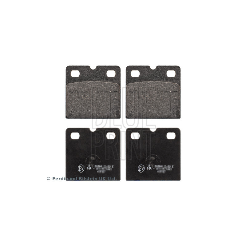 Jeu de plaquettes de frein (disque de frein de stationnement) BLUE PRINT