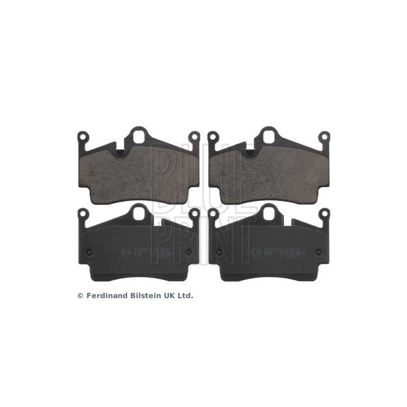 Jeu de quatre plaquettes de frein à disque BLUE PRINT