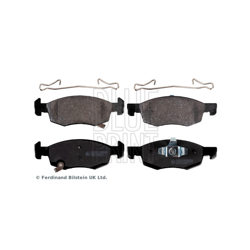 Jeu de quatre plaquettes de frein à disque BLUE PRINT