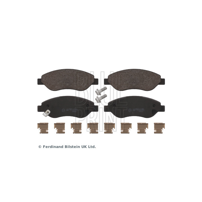 Jeu de quatre plaquettes de frein à disque BLUE PRINT