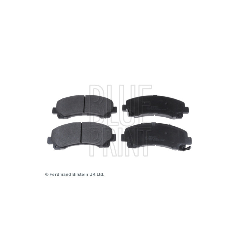 Jeu de quatre plaquettes de frein à disque BLUE PRINT