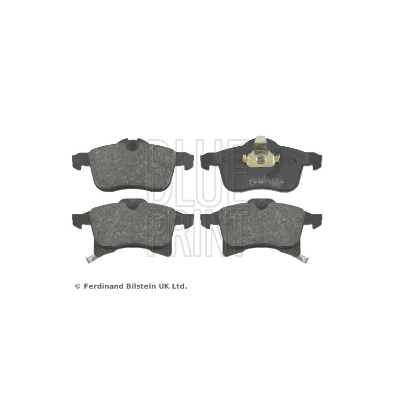 Jeu de quatre plaquettes de frein à disque BLUE PRINT
