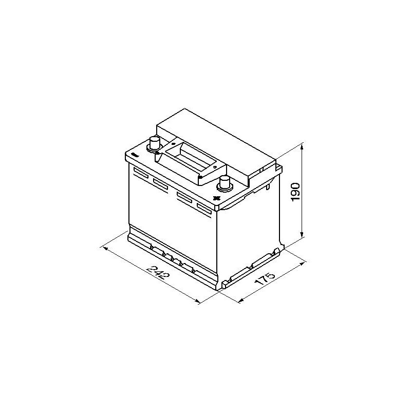 Batterie de démarrage BOSCH
