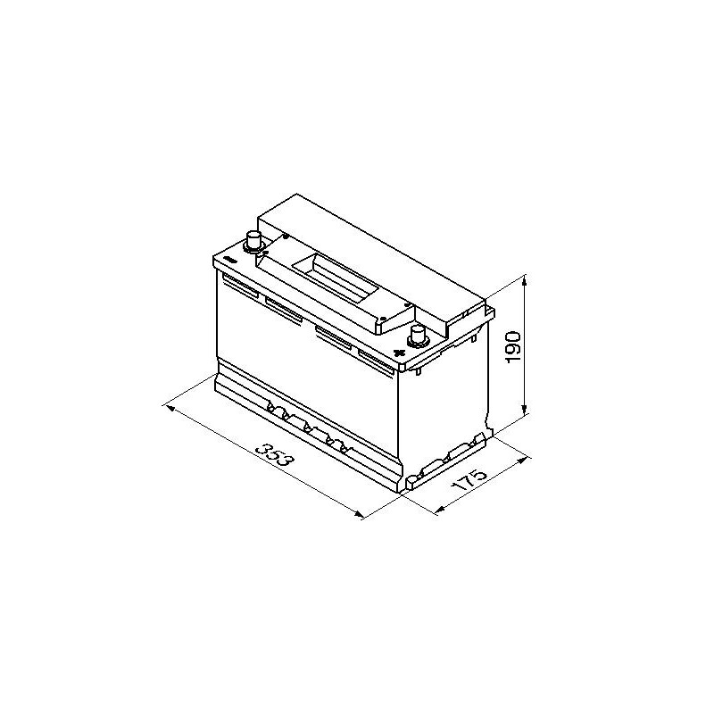 Batterie de démarrage BOSCH