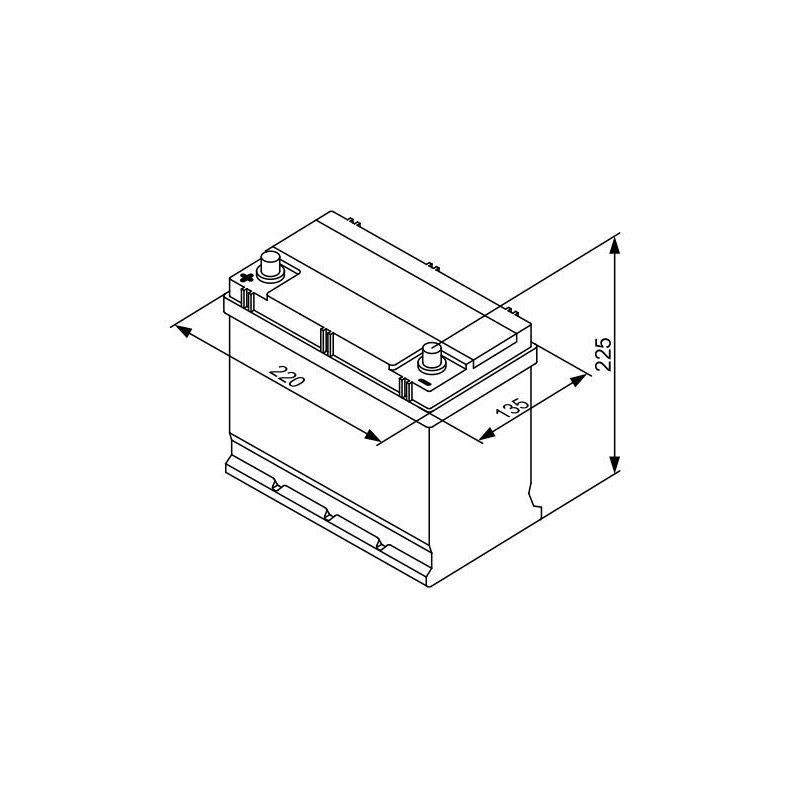 Batterie de démarrage BOSCH