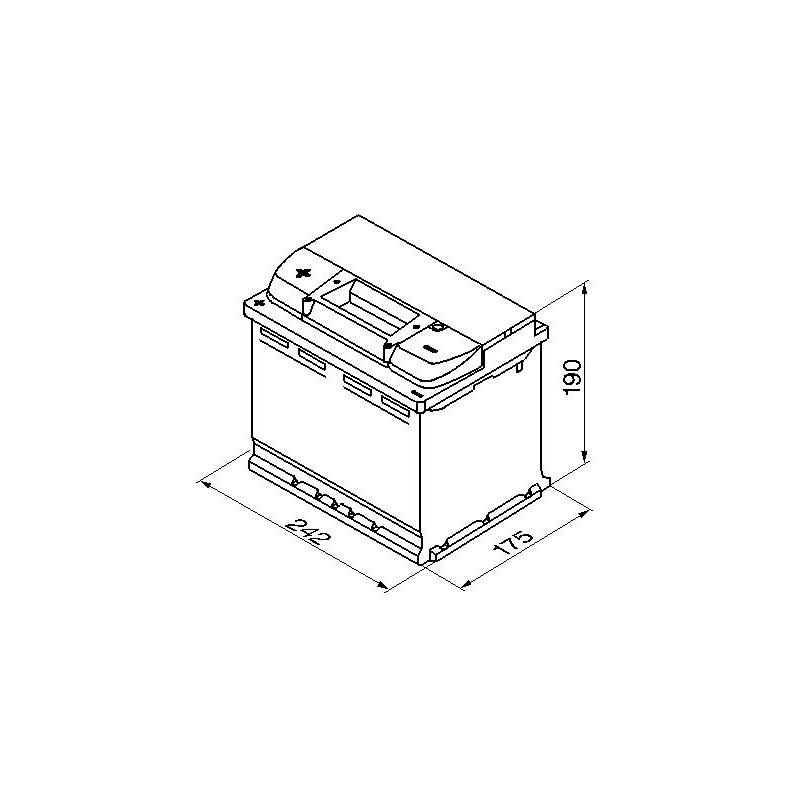 Batterie de démarrage BOSCH
