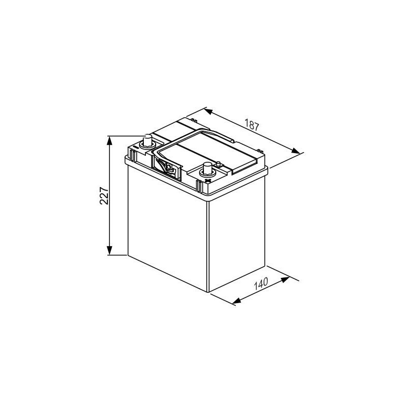 Batterie de démarrage BOSCH