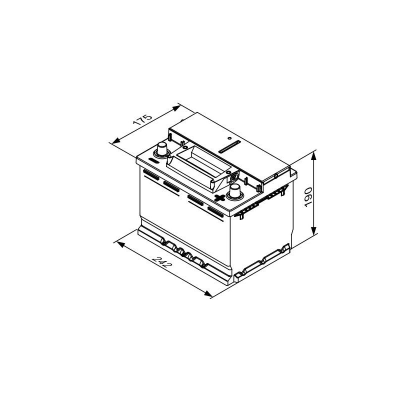 Batterie de démarrage BOSCH