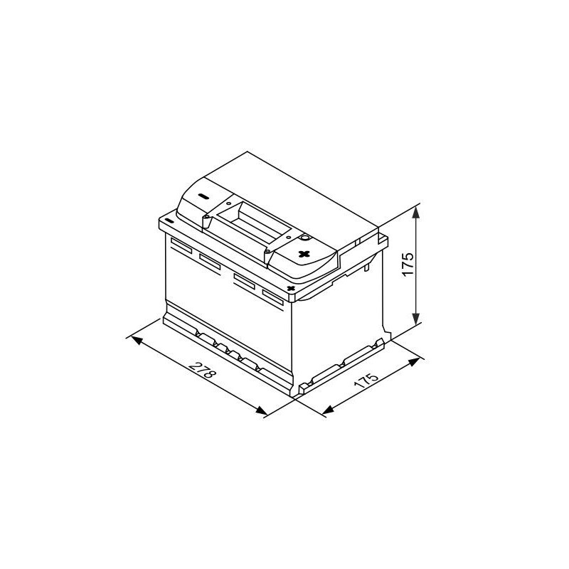Batterie de démarrage BOSCH