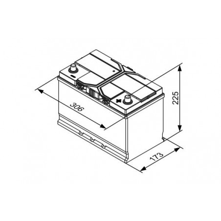 Batterie de démarrage BOSCH