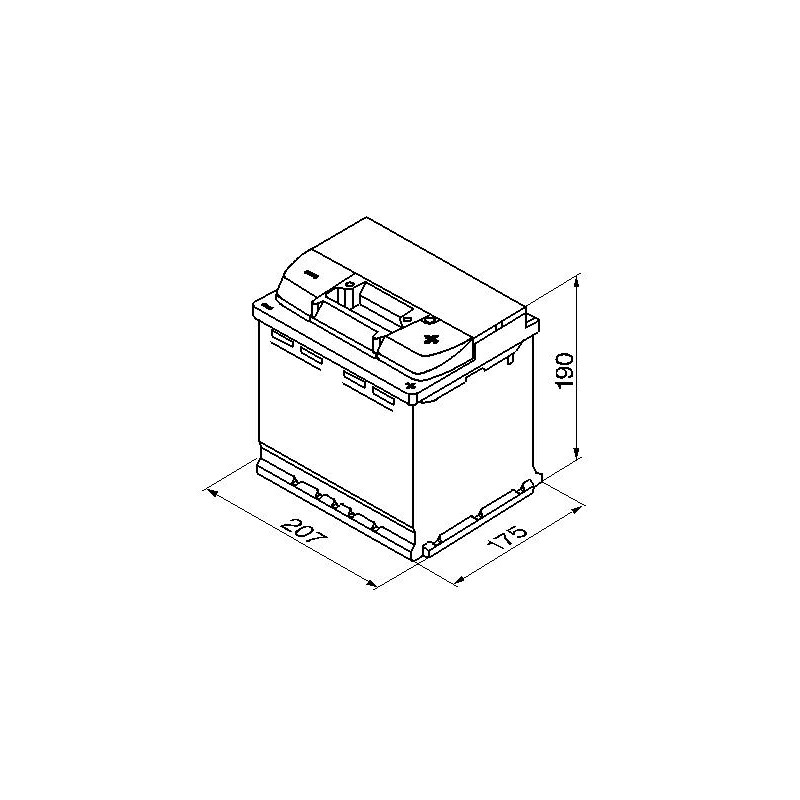 Batterie de démarrage BOSCH