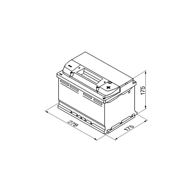 Batterie de démarrage BOSCH