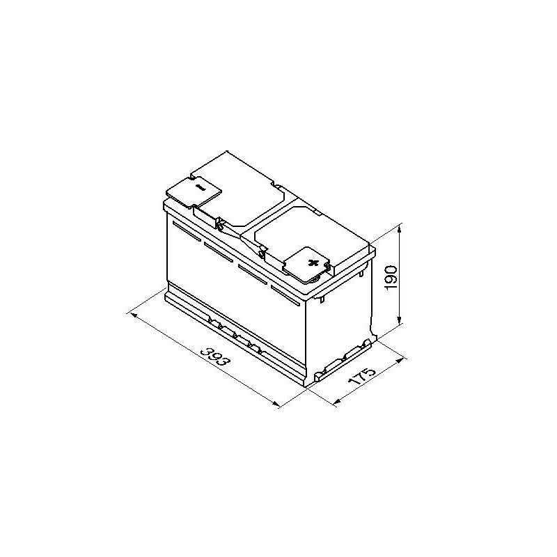 Batterie de démarrage BOSCH