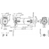 Moteur électrique (réglage de siège) BOSCH