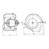Moteur électrique (pulseur d'air habitacle) BOSCH