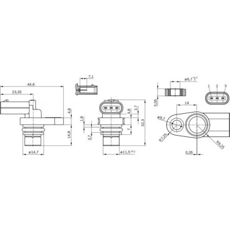 Capteur de position d'arbre...
