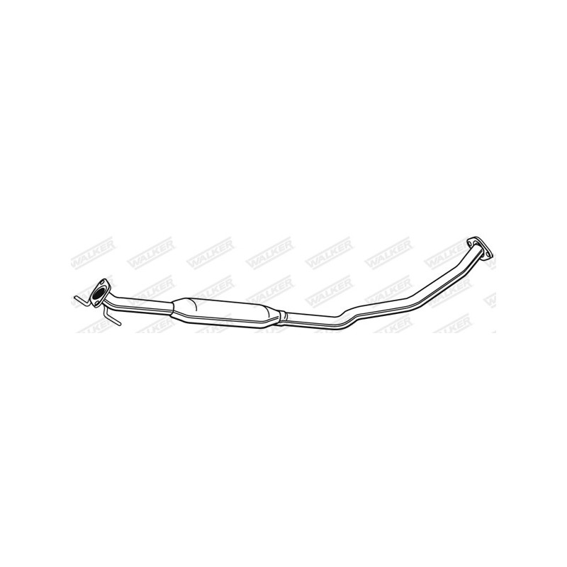 Silencieux intermédiaire WALKER