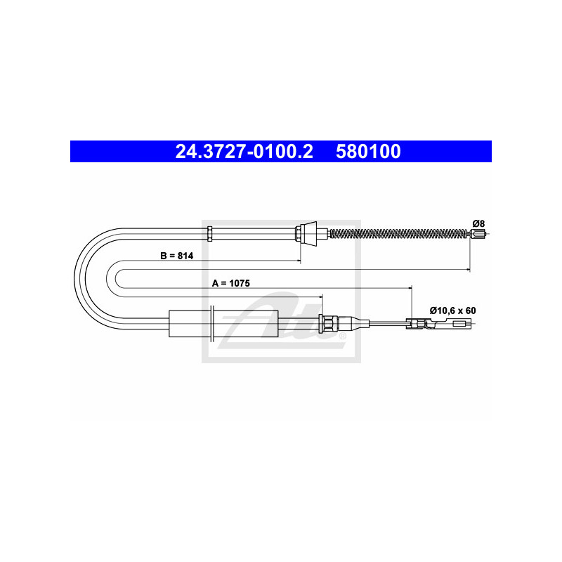 Câble de frein à main ATE
