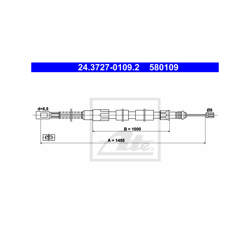Câble de frein à main ATE