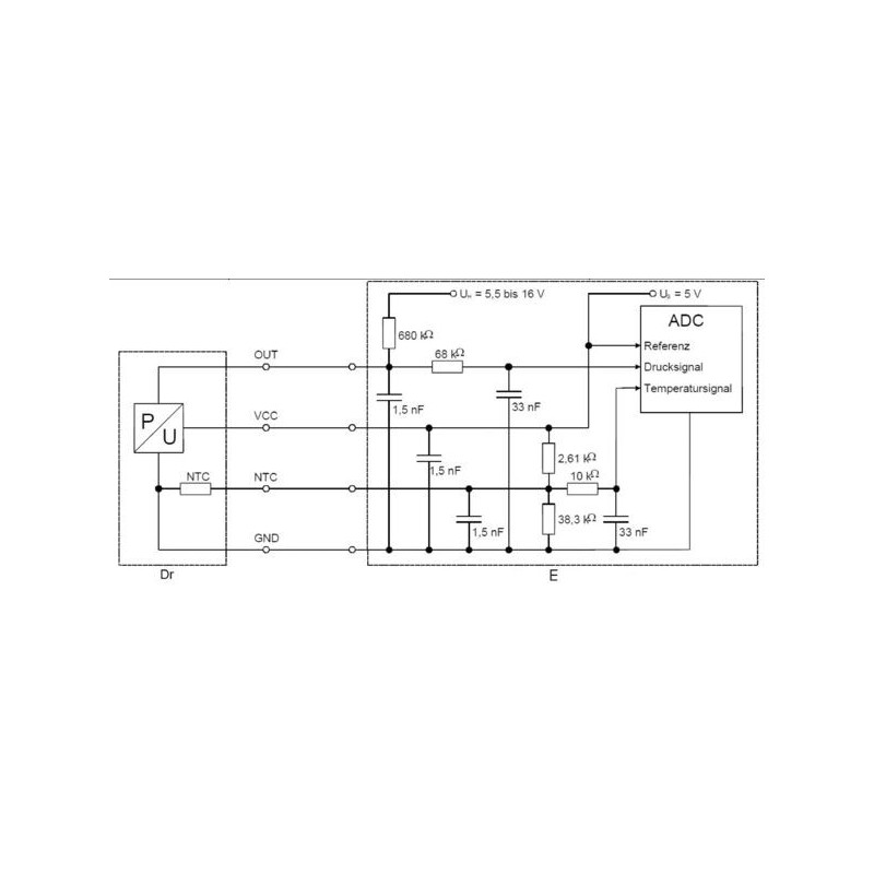 Capteur (pression du tuyau d'admission) BOSCH