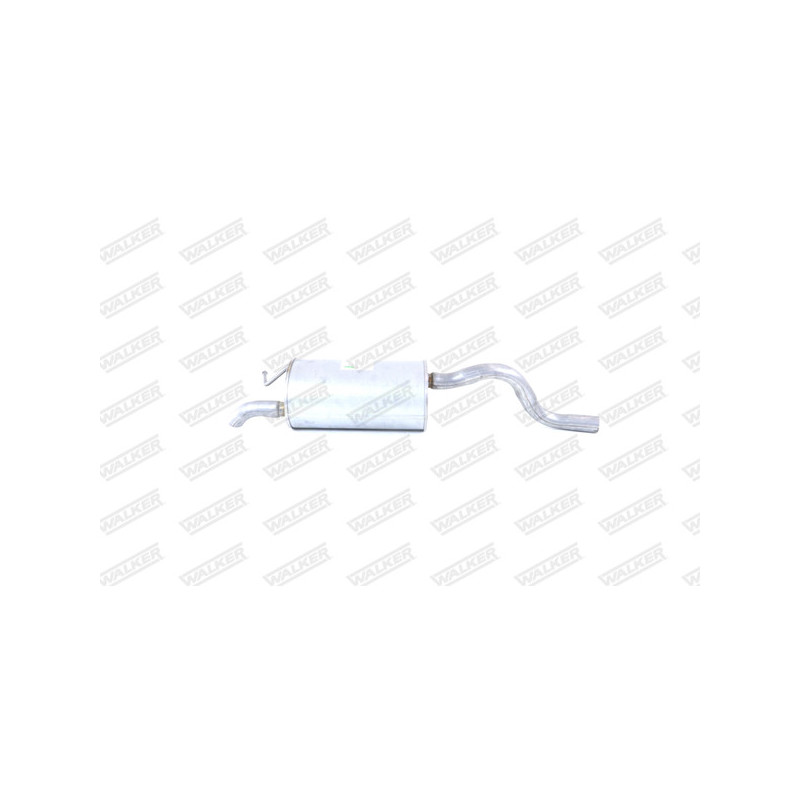 Silencieux arrière WALKER