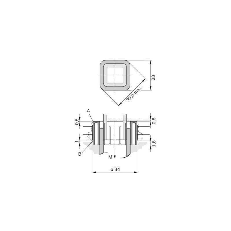 Détecteur de l'angle de direction BOSCH