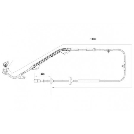 Capteur ABS BOSCH