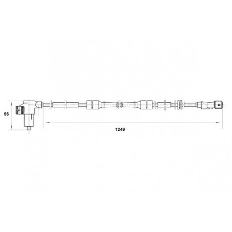 Capteur ABS BOSCH