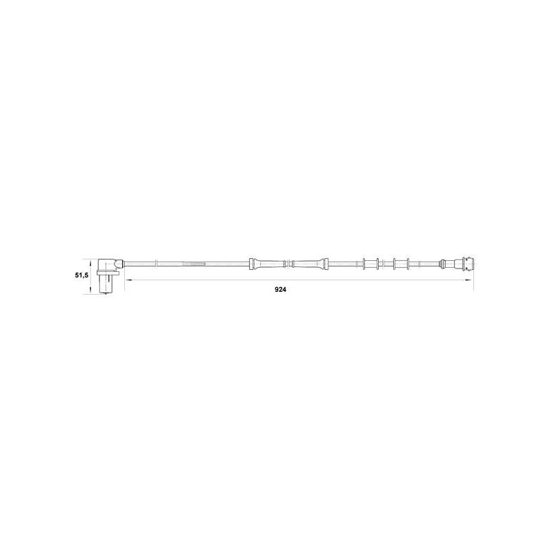 Capteur ABS BOSCH