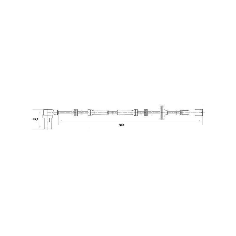Capteur ABS BOSCH