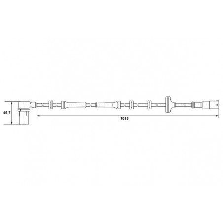 Capteur ABS BOSCH