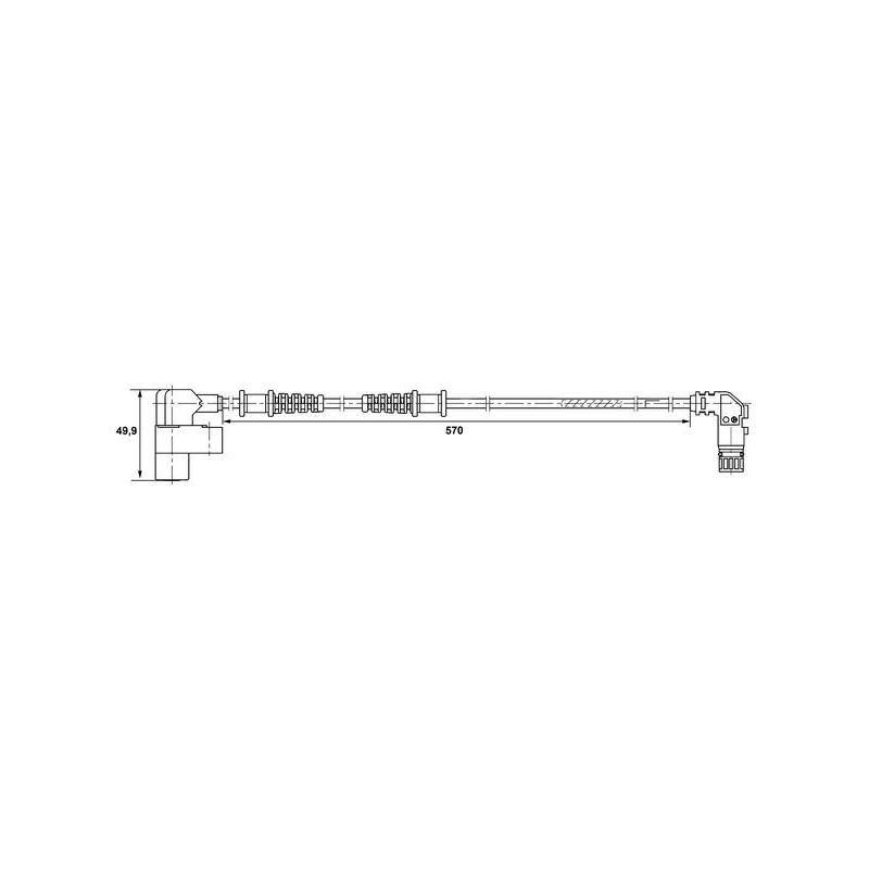 Capteur ABS BOSCH
