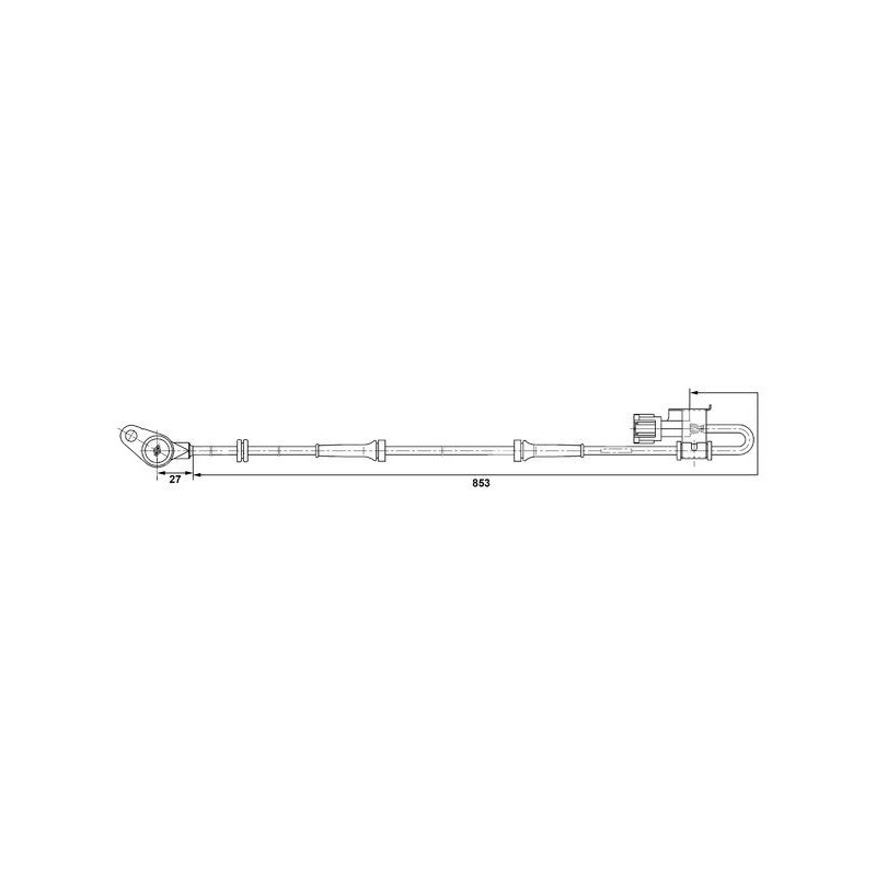 Capteur ABS BOSCH