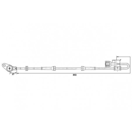 Capteur ABS BOSCH