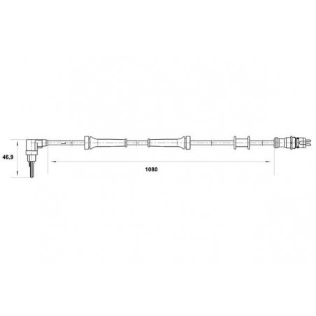 Capteur ABS BOSCH