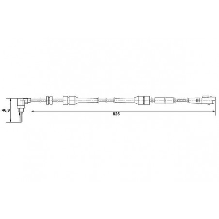 Capteur ABS BOSCH