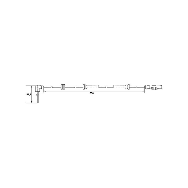Capteur ABS BOSCH