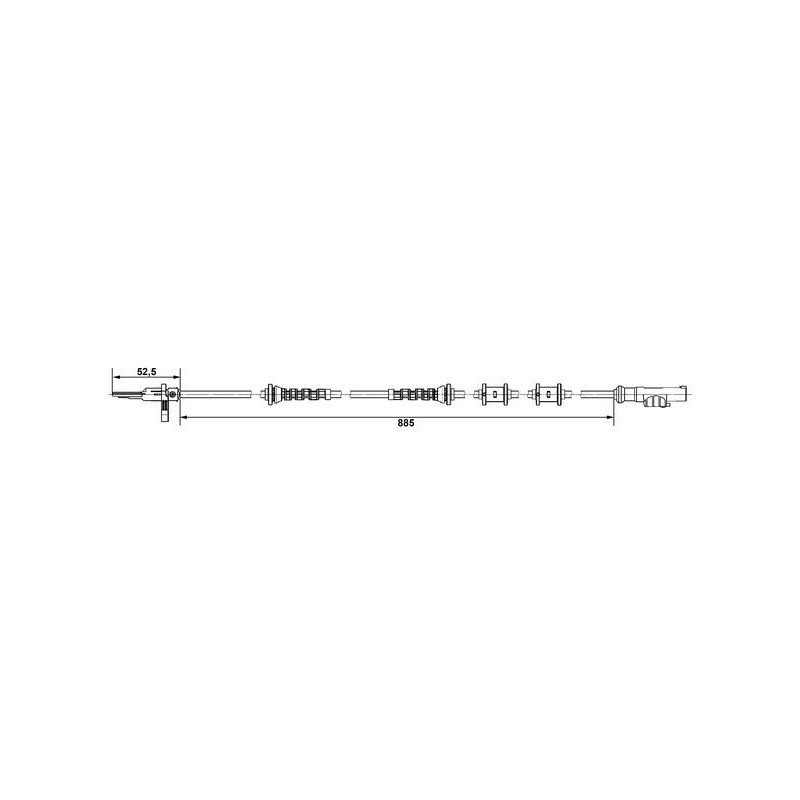 Capteur ABS BOSCH