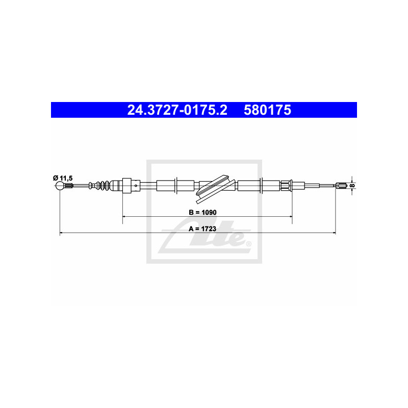 Câble de frein à main ATE