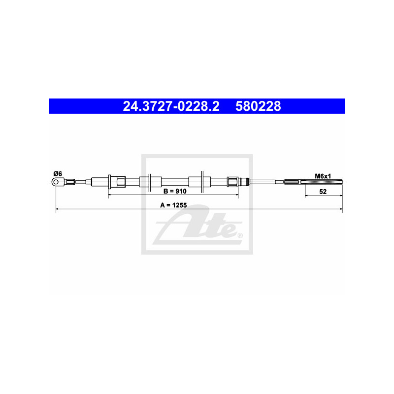 Câble de frein à main ATE