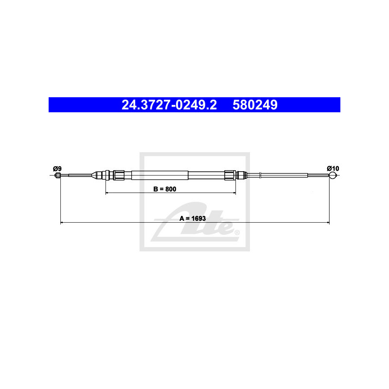 Câble de frein à main ATE