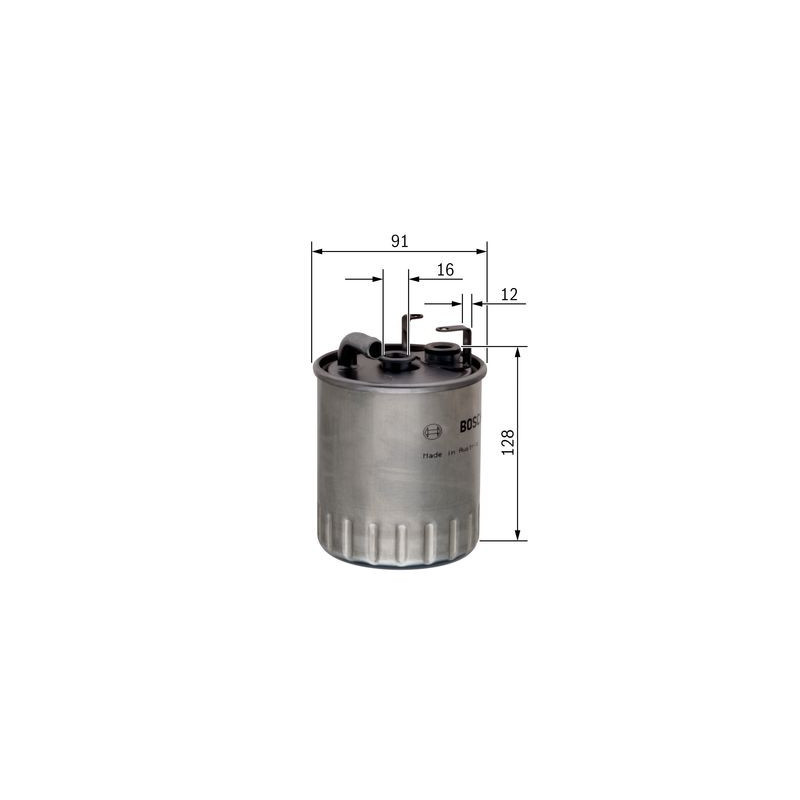 Filtre à carburant BOSCH