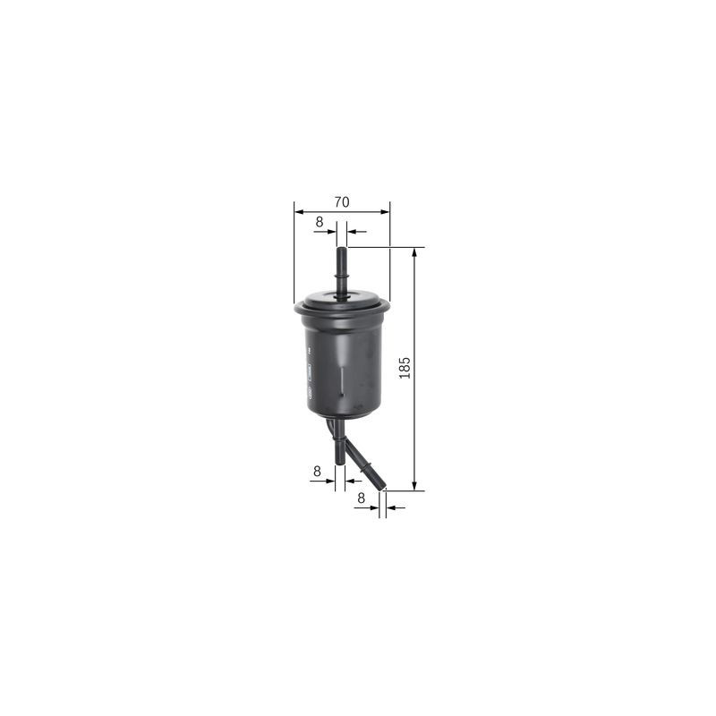 Filtre à carburant BOSCH