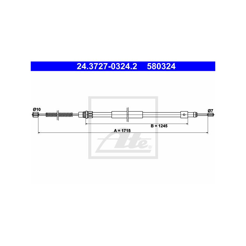 Câble de frein à main ATE