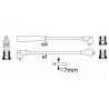 Fils de bougies / Faisceau d'allumage BOSCH
