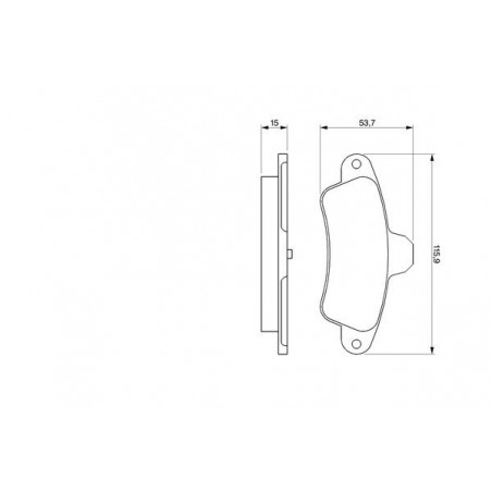 Jeu de quatre plaquettes de...