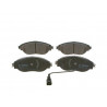 Jeu de quatre plaquettes de frein à disque BOSCH