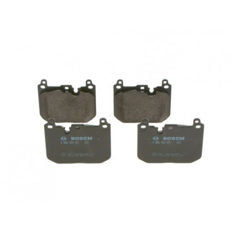 Jeu de quatre plaquettes de frein à disque BOSCH